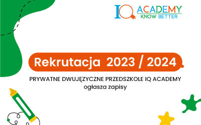 Rekrutacja do przedszkola 2023/2024